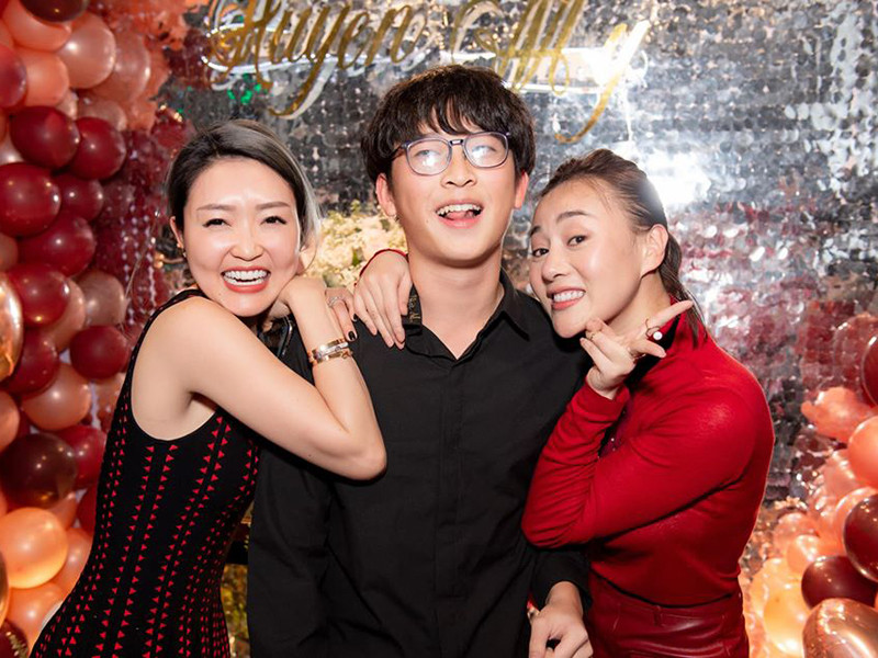 Việt Anh chững chạc ở tuổi 17.