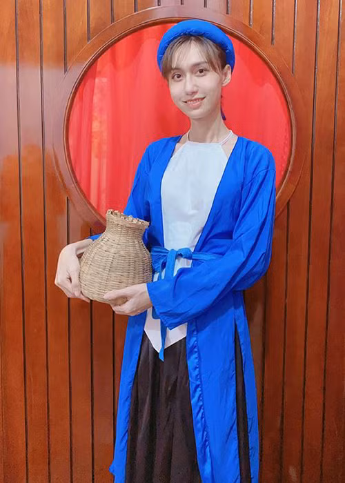 Hình ảnh Lynk Lee hóa thân cô Tấm.