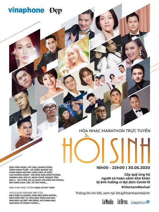 30 nghe si hang dau VN tham gia hoa nhac truc tuyen thien nguyen-Hinh-3