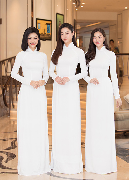 Top 3 Hoa hậu Thế giới Việt Nam 2019 cũng tham dự chương trình.