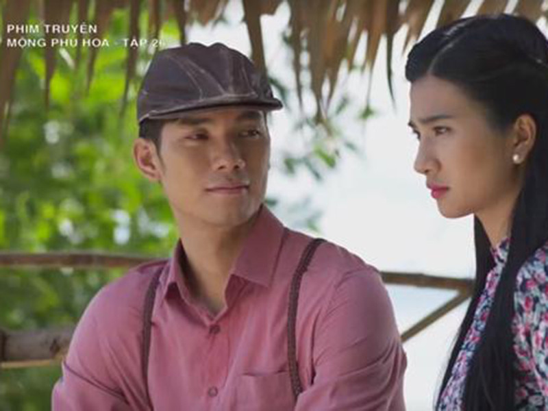 Kim Tuyến cũng là một trong những người tình màn ảnh của Nhan Phúc Vinh.