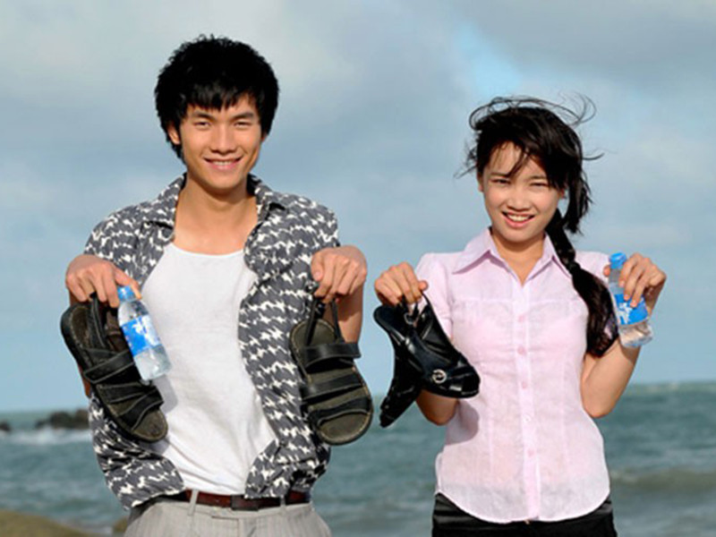 Nhan Phúc Vinh cũng có nhiều cơ hội đóng cặp với Nhã Phương. Cả hai từng hợp tác trong phim "Hương bưởi", "Thám tử miệt vườn", "Ngày ấy mình đã yêu". Ảnh: Infonet