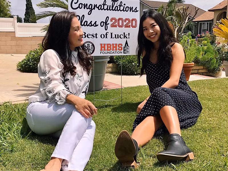 Minh Châu vừa kết thúc 12 năm học phổ thông.