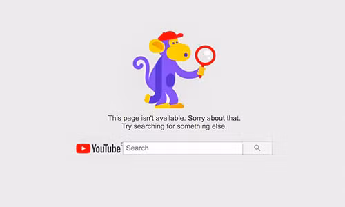 YouTube gap su co sap may chu, nguoi dung khong xem duoc video