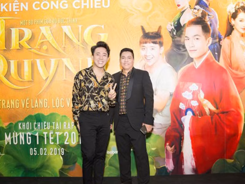 Dịp Tết 2019, Trấn Thành bày tỏ bức xúc phim "Cua lại vợ bầu" bị chơi xấu khiến mọi nghi vấn đổ dồn về ê-kíp phim "Trạng Quỳnh" của đạo diễn Đức Thịnh. Ảnh: Saostar