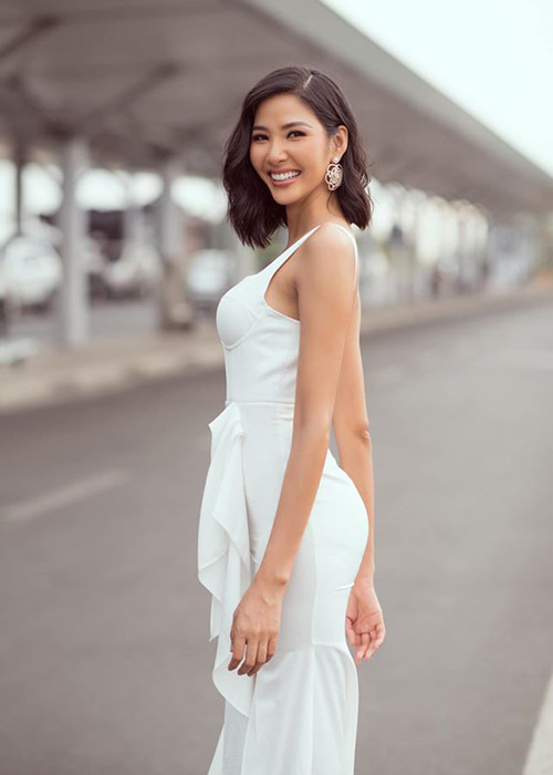 Vóc dáng ngày càng chuẩn hoa hậu của Hoàng Thùy khiến fan mê mệt.