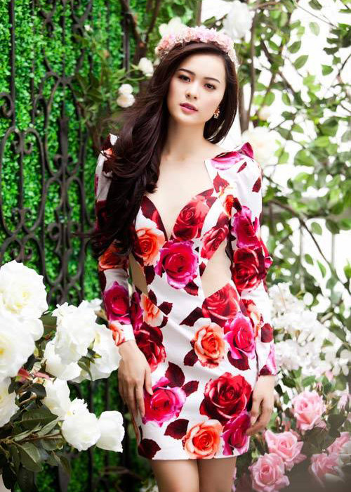 Sau Hoa hậu ảnh, Hạ Vi hoạt động với tư cách người mẫu ảnh. Ngoài ra, cô còn tham gia đóng MV ca nhạc. Ảnh: Dân Việt