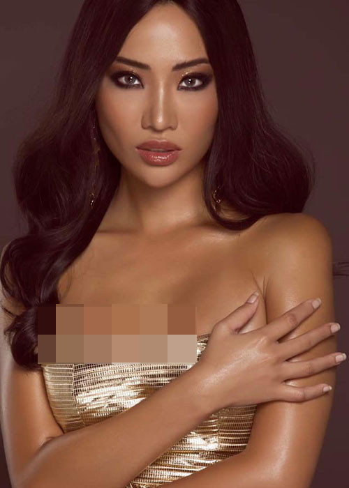 Kiko Chan theo đuổi phong cách gợi cảm từ khi vào showbiz.