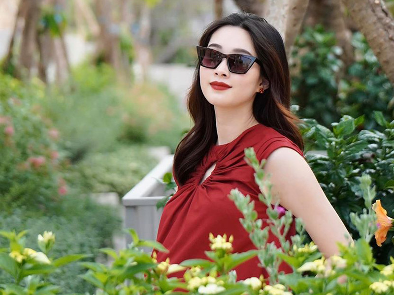 Con trai của Đặng Thu Thảo chào đời tại một bệnh viện ở TP HCM, nặng 3,5 kg.