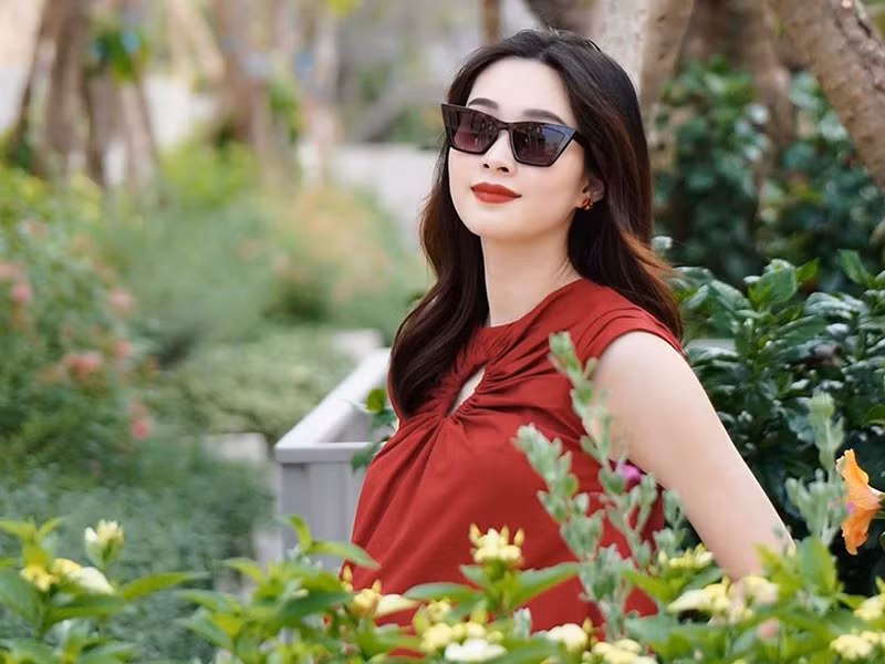 Con trai của Đặng Thu Thảo chào đời tại một bệnh viện ở TP HCM, nặng 3,5 kg.