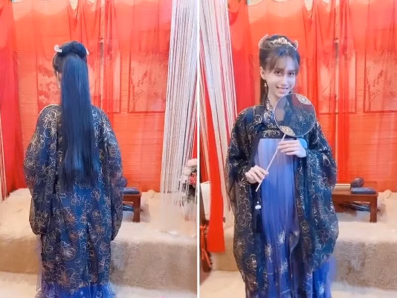 Trước đó, Lynk Lee thực hiện bộ ảnh diện trang phục cổ trang.