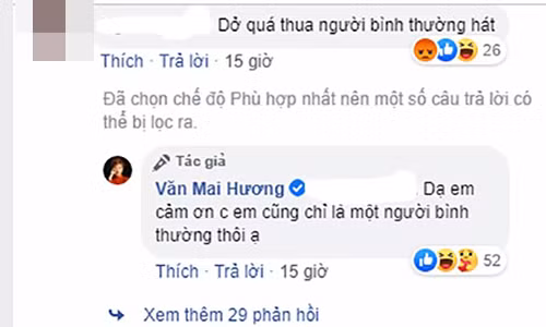 Van Mai Huong dap tra khi bi antifan che hat do hon nguoi binh thuong-Hinh-2