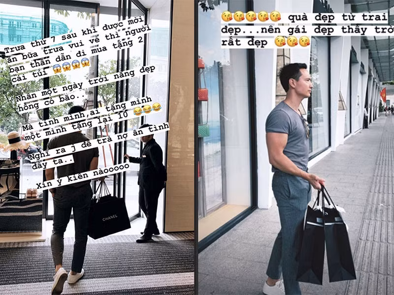 Kim Lý tỏ ra hết mực chiều chuộng Hồ Ngọc Hà như tặng quà, hộ tống bạn gái đi diễn, quan tâm đến người yêu từng ly từng tý.