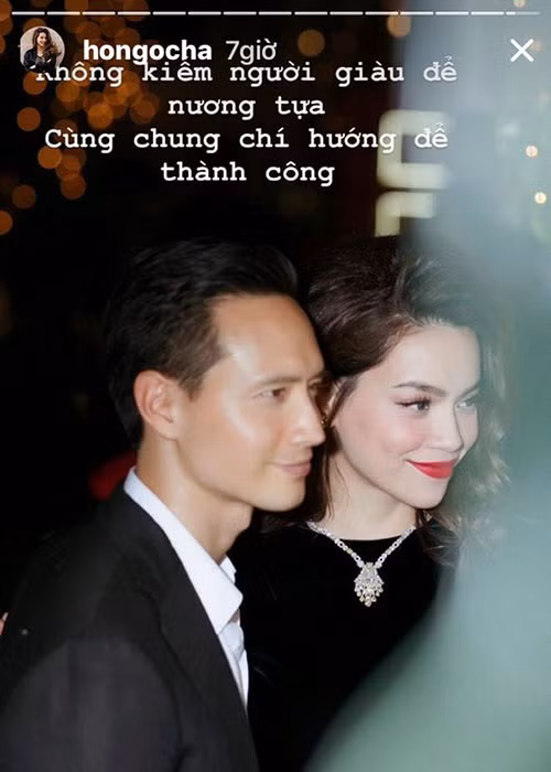 Kim Lý có thể không phải là người giàu nhất theo đuổi Hồ Ngọc Hà nhưng nữ ca sĩ lại bị đổ gục. Lý do bởi cô muốn có người chung chí hướng.