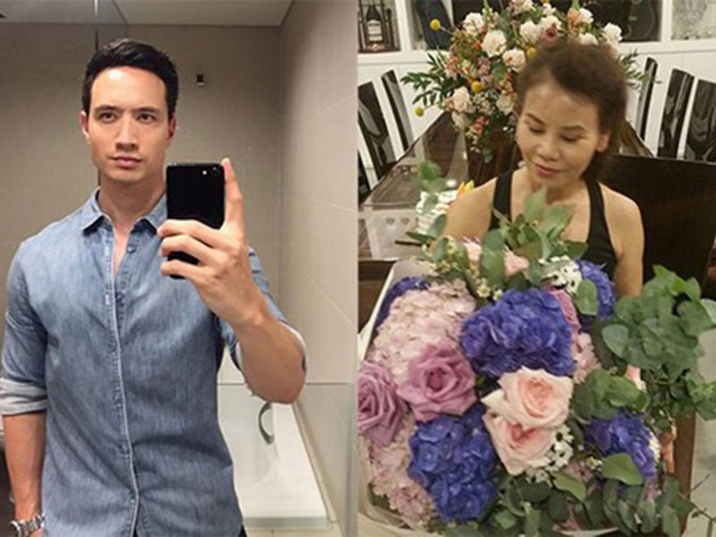 Ngoài bé Subeo, Kim Lý còn rất thân thiết với các thành viên khác trong gia đình của Hồ Ngọc Hà.