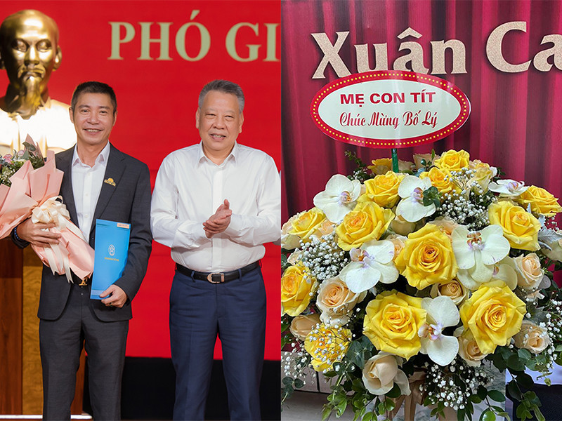 Mới đây, khi Công Lý chính thức trở thành Phó giám đốc Nhà hát kịch Hà Nội, Thảo Vân không có mặt nên gửi hoa chúc mừng chồng cũ. Trước món quà từ vợ cũ và con trai, Công Lý xúc động: "Bố rất cảm động! Cảm ơn 2 mẹ con!".