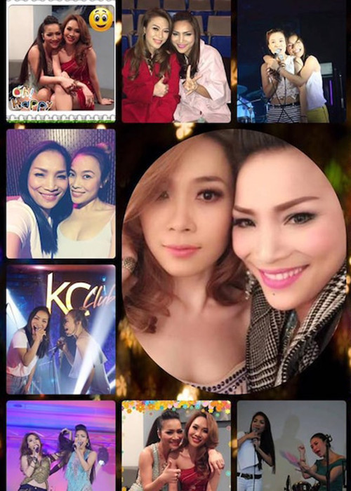 Hơn 20 năm trôi qua, Hồng Ngọc và Mỹ Tâm vẫn giữ được tình bạn đẹp. Ảnh: Saostar