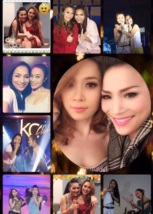 Hơn 20 năm trôi qua, Hồng Ngọc và Mỹ Tâm vẫn giữ được tình bạn đẹp. Ảnh: Saostar