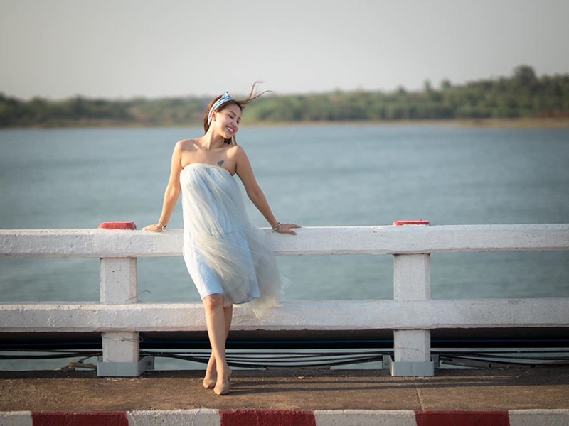 Ngoài thẩm mỹ, Vân Hugo đẹp hút mắt còn nhờ tập luyện.