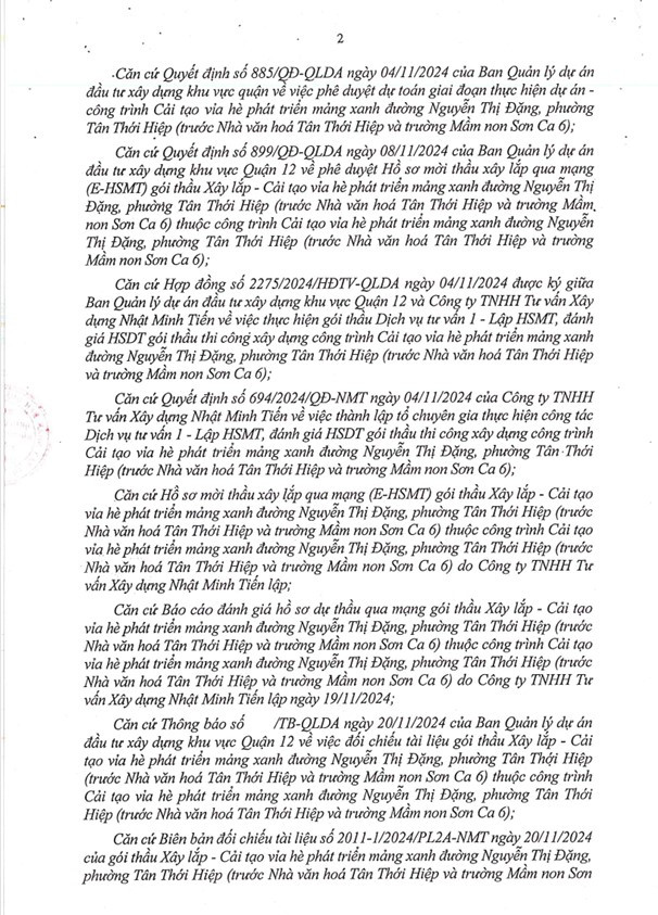 TP HCM: Công ty Phú Thiên Lộc trúng 32 gói thầu tại Quận 12 - Hình 2 TP HCM: Cong ty Phu Thien Loc trung 32 goi thau tai Quan 12-Hinh-2