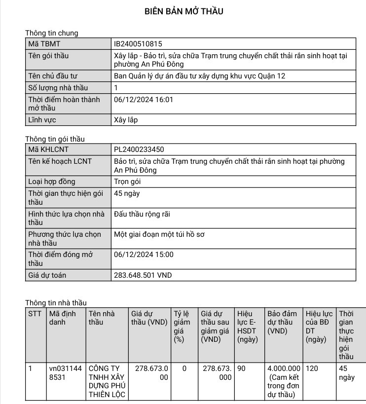 TP HCM: Công ty Phú Thiên Lộc trúng 32 gói thầu tại Quận 12 - Hình 8 TP HCM: Cong ty Phu Thien Loc trung 32 goi thau tai Quan 12-Hinh-8
