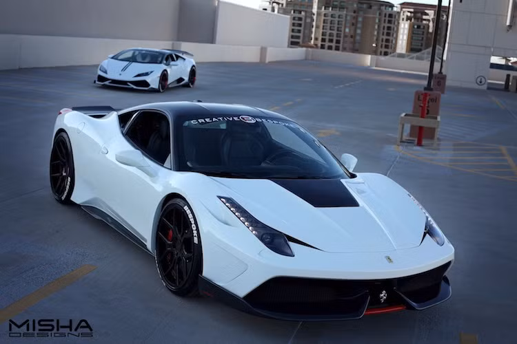 Hiện nay, Ferrari 458 Italia đã được thay thế bởi "hậu duệ" 488 GTB, và vừa qua Misha Designs cũng đã tạo ra riêng một mẫu widebody cho dòng xe mới này.