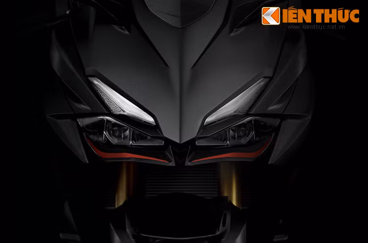 Ngôn ngữ thiết kế mới được Honda áp dụng lần đầu trên CBR150R thế hệ mới đã được tiếp tục ứng dụng trên CBR250RR. Nổi bật ở phía trước mũi xe là cặp đèn pha nằm ẩn trong các hốc, phía trên là 2 đèn demi LED đầy ấn tượng. So với các đối thủ như Yamaha R25 hay Kawasaki Ninja 250, chiếc xe có ưu thế nổi bật hơn nhờ cặp phuộc USD ở phía trước.