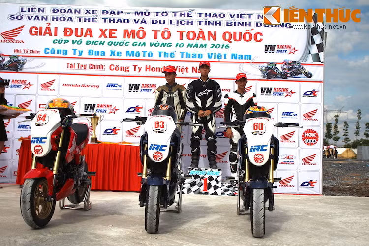 Kết thúc thể thức MSX125, tay đua Nguyễn Hoàng Thảo đã giành vị trí số 1, đứng ở vị trí thứ 2 là anh Nguyễn Hoàng Huy và thứ 3 là Nguyễn Thành Lộc.