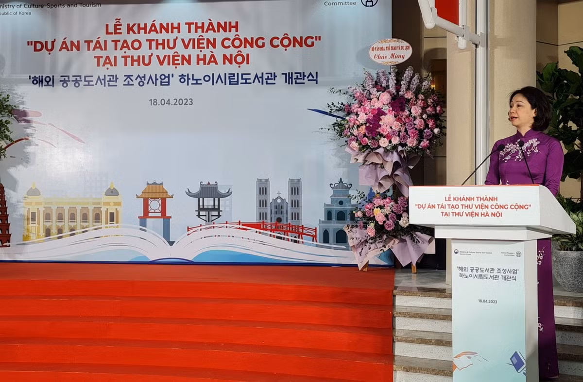 Khanh thanh Du an tai tao thu vien cong cong tai Thu vien Ha Noi-Hinh-2