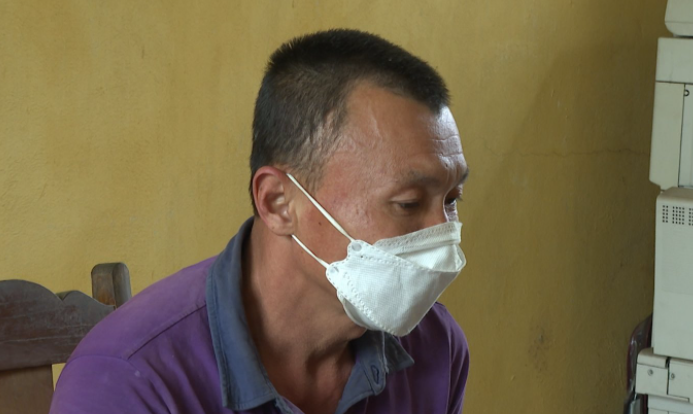 Và Lê Đăng Khải (SN 1980, trú tại khu 10, xã Vĩnh Chân, huyện Hạ Hòa, tỉnh Phú Thọ) về hành vi giết người. (Ảnh: Công an tỉnh Phú Thọ)