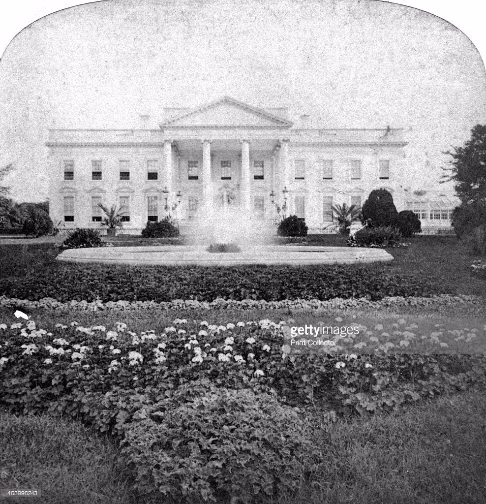 Nhà Trắng đầu thế kỷ 20. Ảnh: GettyImages.