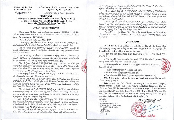 Bình Phước: Dự án Nâng cấp, mở rộng đường Phú Riềng Đỏ hiện ra sao? Binh Phuoc: Du an Nang cap, mo rong duong Phu Rieng Do hien ra sao?
