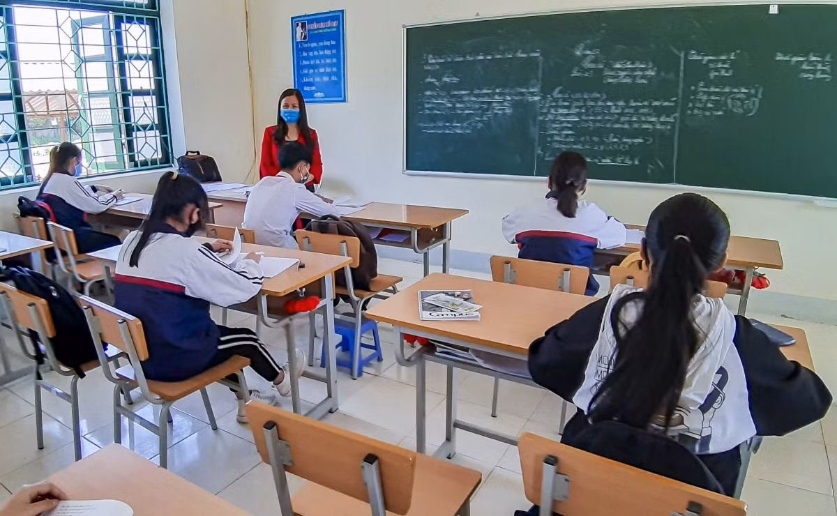 Dien Bien tang cuong phong chong dich, dam bao an toan cho ky thi tot nghiep THPT-Hinh-2