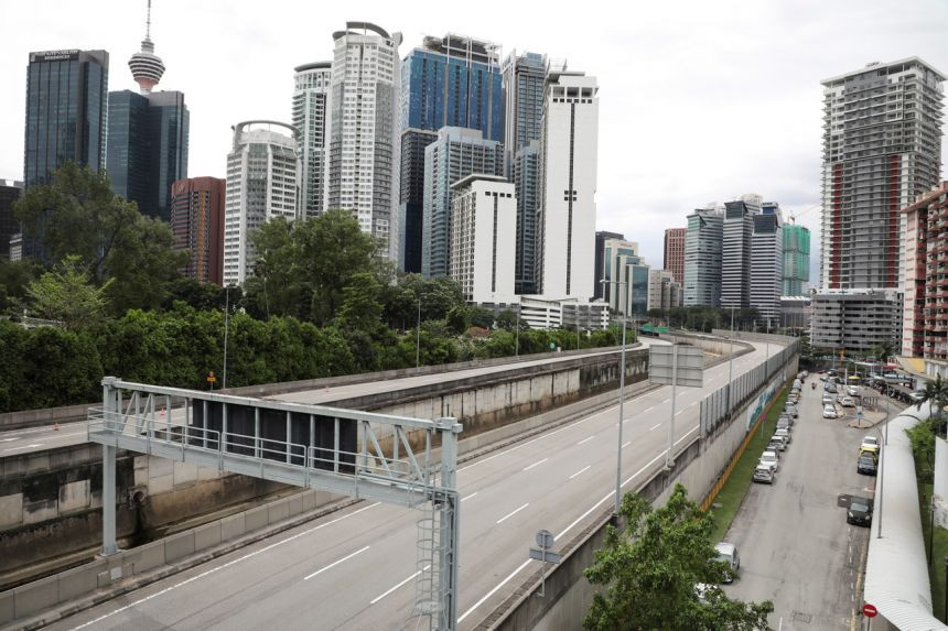 Cảnh Malaysia vắng lặng giữa lệnh phong tỏa vì COVID-19 - Hình 12 Canh Malaysia vang lang giua lenh phong toa vi COVID-19-Hinh-12