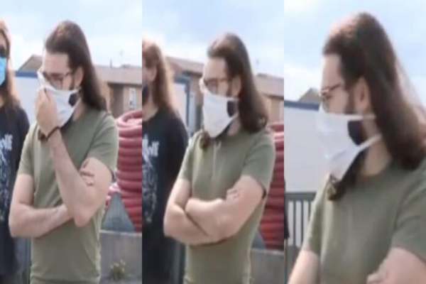 Laniece tỏ ra ngạc nhiên trước thông tin trên truyền thông Pháp rằng các tài khoản mạng xã hội của Tarel cho thấy anh ta theo dõi các nhóm cực hữu và chủ nghĩa bảo hoàng. Ảnh: SN.