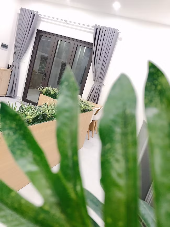 Tổng chi phí cải tạo căn nhà hết 500 triệu, bao gồm cả phần thô, hoàn thiện, nội thất, thiết bị điện tử như tivi, điều hòa, bếp, hút mùi, tủ lạnh…