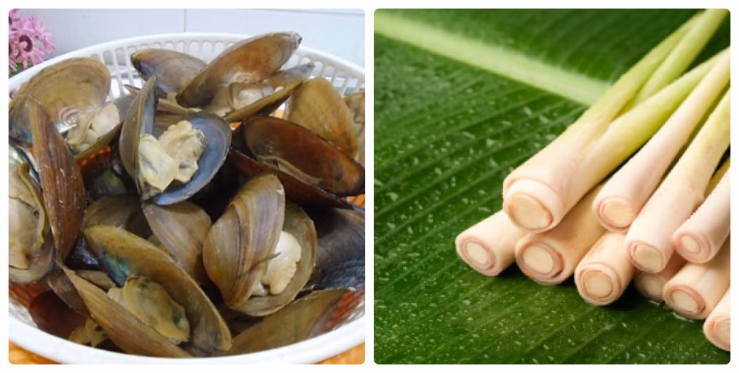 Trai xào sả ớt hấp dẫn bởi vị thơm ngào ngạt. Đúng như tên gọi, nguyên liệu chính của món ăn là thịt trai, sả, ớt, hành tây cùng gia vị đi kèm. Ảnh: Khám Phá.