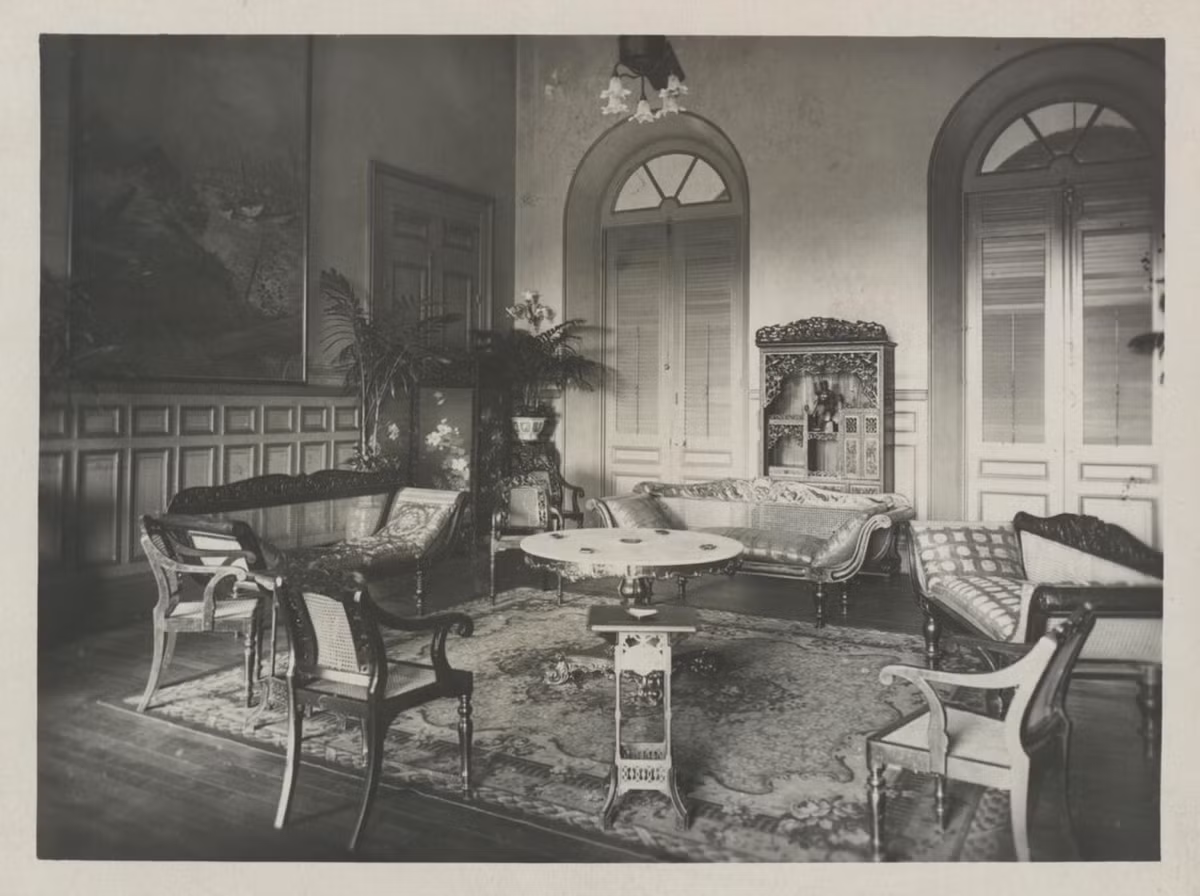 Một phòng khách nhỏ. Ảnh tư liệu.