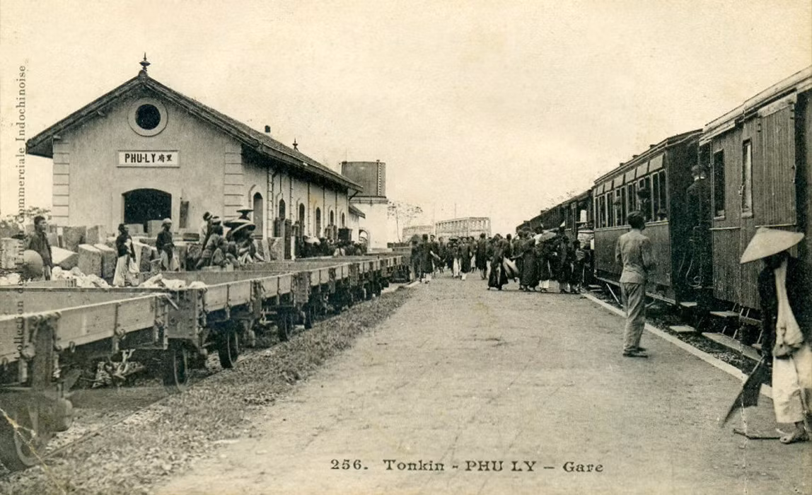 Ga Phủ Lý, nay thuộc tỉnh Hà Nam. Ảnh tư liệu.