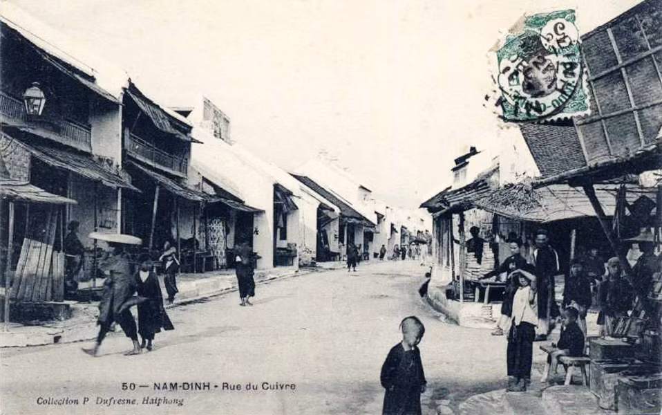 Phố Hàng Đồng Nam Định. Ảnh tư liệu.