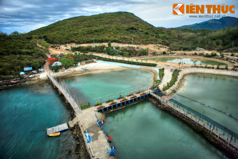 Hòn Miễu là một điểm đến thú vị cho những ai yêu thích các loài sinh vật biển. Đây là vùng hồ trên biển được ngăn lại bằng hệ thống kè đá. Trong hồ nuôi thả hàng trăm loại sinh vật biển quý hiếm và đẹp mắt như một bảo tàng sống về biển.