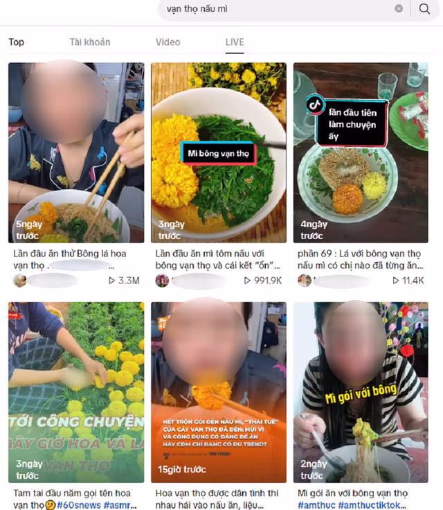 Bác sĩ nói gì về “Ăn bông vạn thọ cùng mì tôm” theo trend? Bac si noi gi ve “An bong van tho cung mi tom” theo trend?