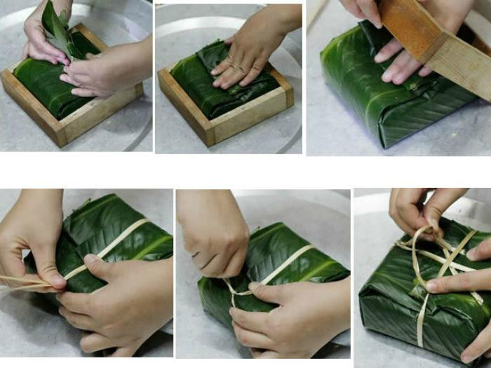 Bí quyết gói bánh chưng dẻo thơm, đậm đà hương vị Tết - Hình 9 Bi quyet goi banh chung deo thom, dam da huong vi Tet-Hinh-9
