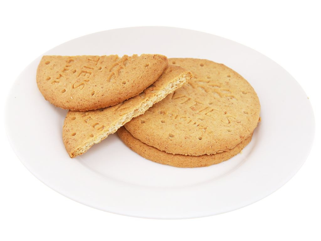  Bánh quy làm từ lúa mì nguyên hạt có nhiều chất xơ, tạo cảm giác no lâu, chất phytochemical trong lúa mì nguyên hạt làm nên bánh quy có thể làm giảm các bệnh ung thư liên quan đến hormone như ung thư vú, ung thư tuyến tiền liệt. Ảnh minh họa