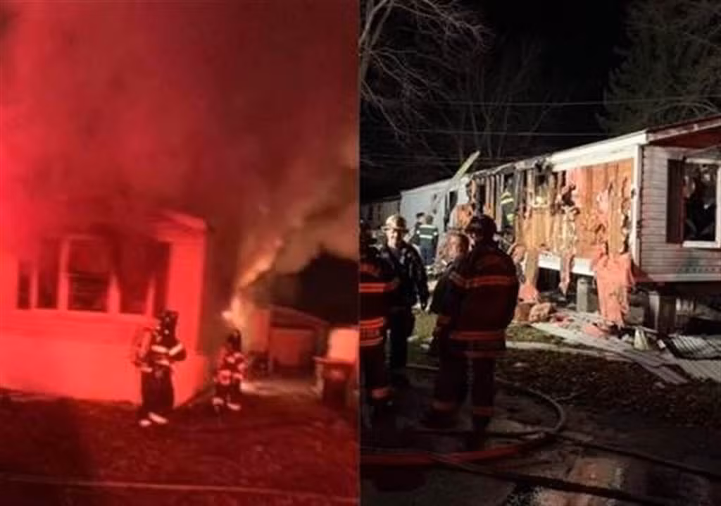 Len lam dieu nay giua dem, cau be cuu gia dinh thoat chet