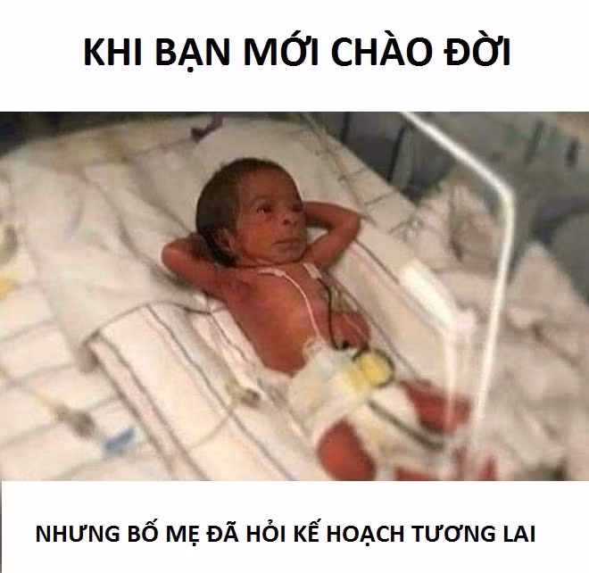 Dáng vẻ suy ngẫm trong hình hài non nớt khiến nhiều người không nhịn được cười.