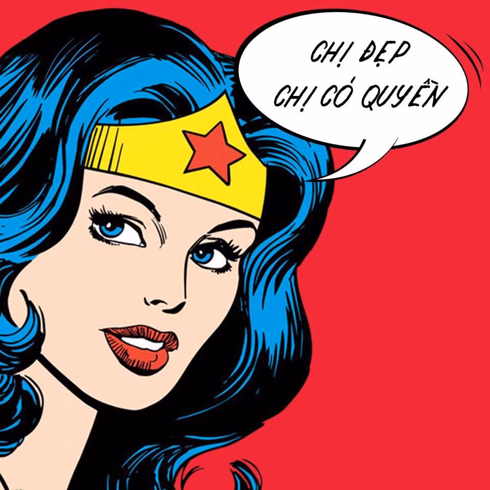 Loạt ảnh chế Wonder Woman thích uống trà sữa, hay 'thả thính'