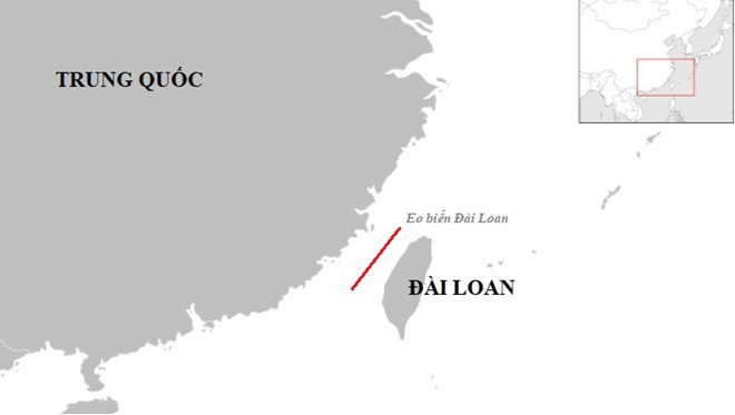 Trung Quốc coi Đài Loan là một phần không thể tách rời. Đồ họa: CNN.