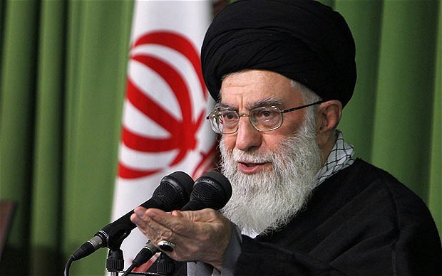 Lãnh tụ tối cao Iran Ali Khamenei. Ảnh: Telegraph.