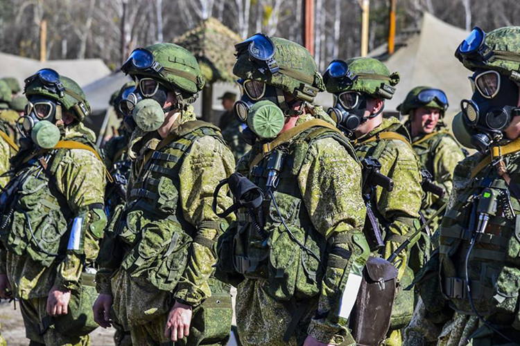 Thời gian cuộc tập trận trên diễn ra từ ngày 10-12/4, tức kết thúc trước một ngày Mỹ và đồng minh không kích Syria. Nguồn ảnh: Bộ Quốc phòng Nga.